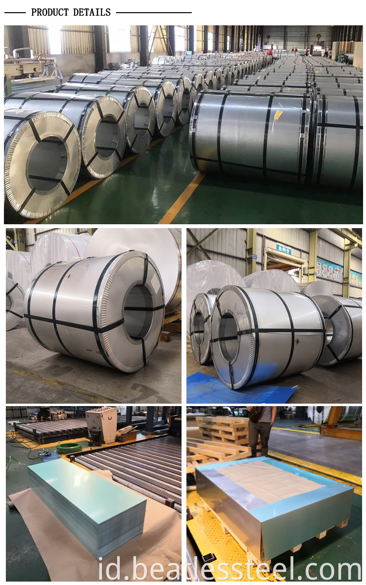 az100 galvalume steel in coil